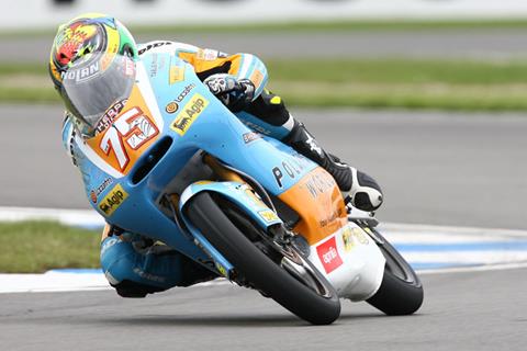 Dutch MotoGP: Mattia Pasini takes provisional pole for 125s in Assen