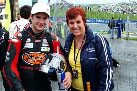 Knockhill reporter competition winner meets her heroes