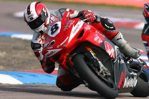 Oulton Park British Superbikes: practice halted following oil trail