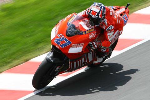 German MotoGP: Casey Stoner hammers rivals again at the Sachsenring 