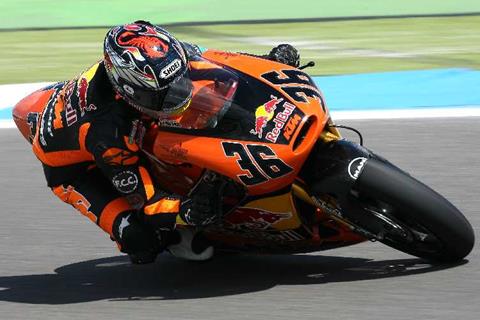 German MotoGP: Mika Kallio takes pole from Jorge Lorenzo for 250 race