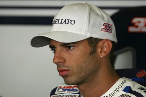 Brno MotoGP: Melandri out of Brno MotoGP race