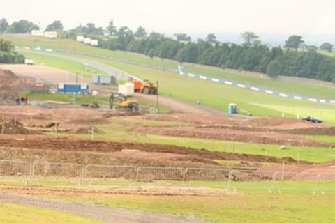 Donington MXGP track takes shape