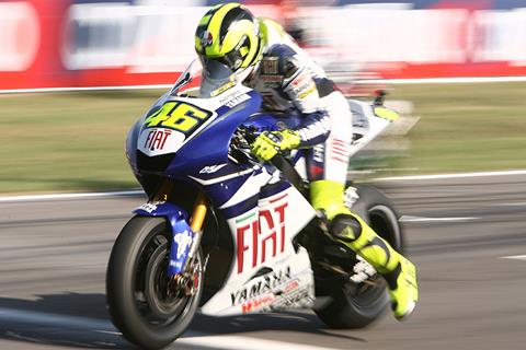 Estoril MotoGP: Valentino Rossi to stick with Michelin tyres in 2008