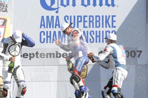 AMA: Ben Spies clinches Superbike title at Laguna Seca