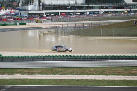 Misano under water!