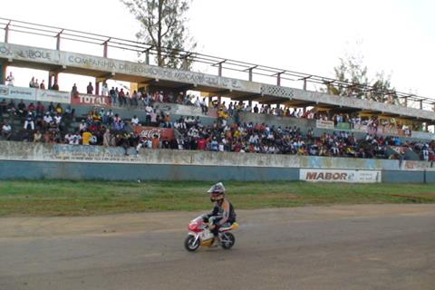 Racing in Mozambique