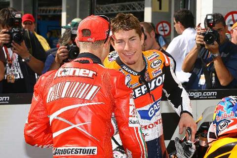 MotoGP: Nicky Hayden says Casey Stoner not cracking under pressure