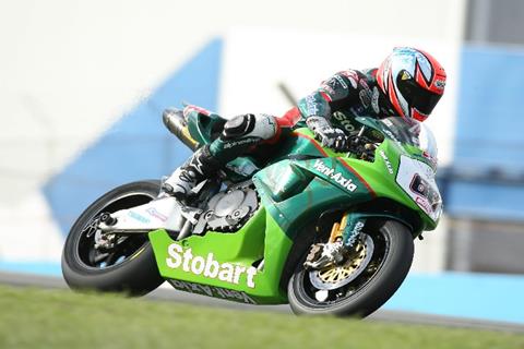 British Superbikes Donington Park: Tom Sykes continues good Donington form with fastest time in Warm-up