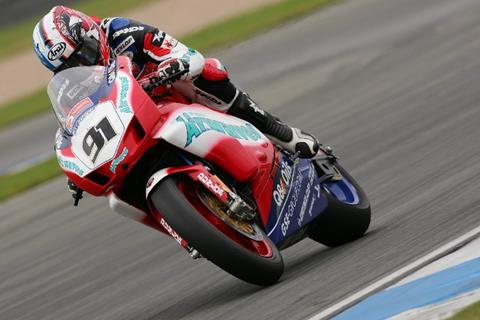 Donington Park British Superbikes: Local lad Leon Haslam wins tough battle