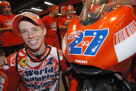 Australian MotoGP: World title success still sinking in says Casey Stoner 