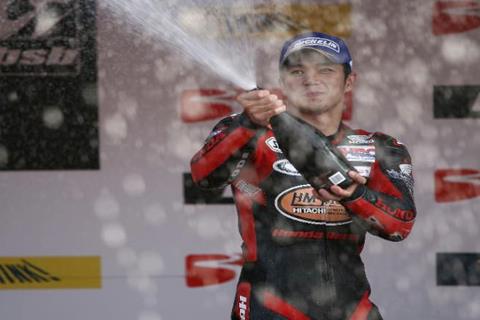 British Superbikes: Ryuichi Kiyonari is 2007 British Superbike champion with Brands Hatch podium