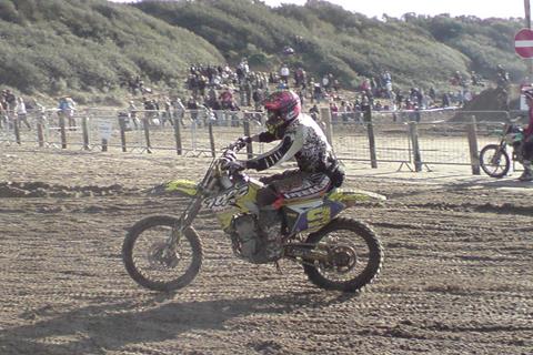 Walker on the beach