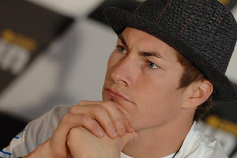 Nicky Hayden catches first glimpse of 2008 Honda