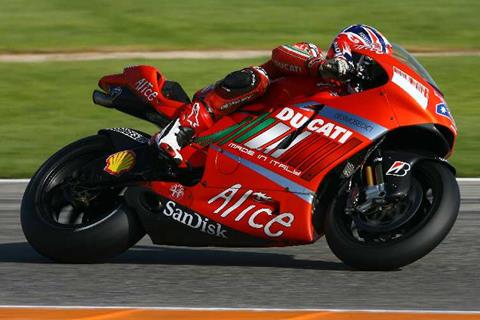 MotoGP: Casey Stoner tops first day of 2008 winter testing 