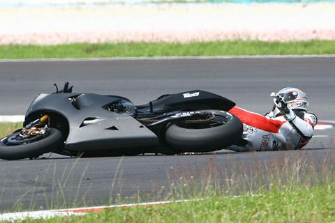 MotoGP Sepang test: James Toseland crashes at test