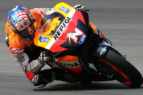 MotoGP Sepang test: Nicky Hayden crashes unhurt in Sepang 