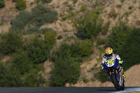 MotoGP Jerez Test: Valentino Rossi happy with Bridgestone progress