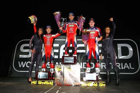 Dougie Lampkin's second at Sheffield International Invitation Indoor Trial