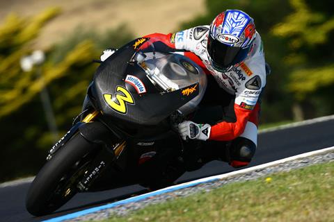 Max Biaggi sets the pace in Australian World Superbike test