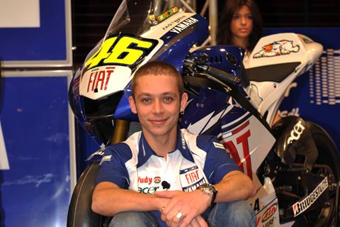 Valentino Rossi looks forward to 2008 Yamaha debut