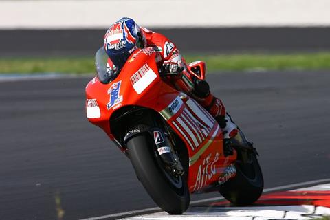 Casey Stoner signs off in ominous form