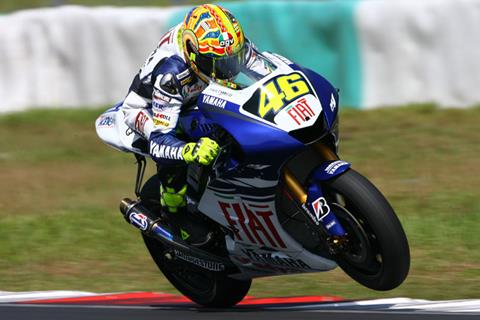 MotoGP Sepang test: Valentino Rossi top after day one