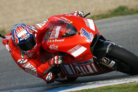 MotoGP Jerez test: Casey Stoner hammers rivals to win BMW car