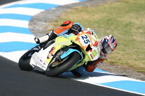 Phillip Island World Supersport: Local man Brookes sets the pace