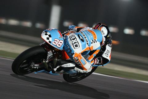 Qatar MotoGP: Bradley Smith on pole despite crash scare