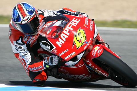 Jerez MotoGP: Alvaro Bautista takes pole for 250GP