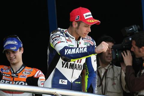 Jerez MotoGP Reaction: Valentino Rossi scores 100th podium