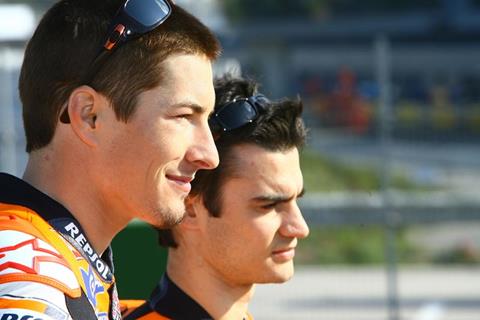 Estoril MotoGP: Engine blow for Nicky Hayden and Dani Pedrosa