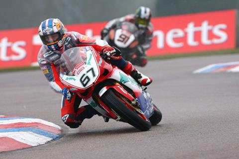 British Superbikes: Shane Byrne on Thruxton pole