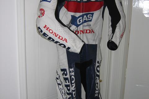 Nicky Hayden's 2007 leathers