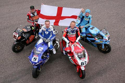 British Superbikes: BSB riders’ St George’s Day salute