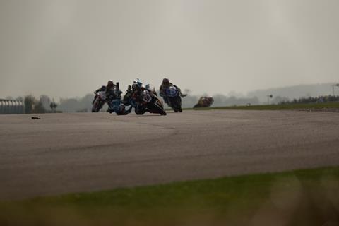 Drama from Thruxton