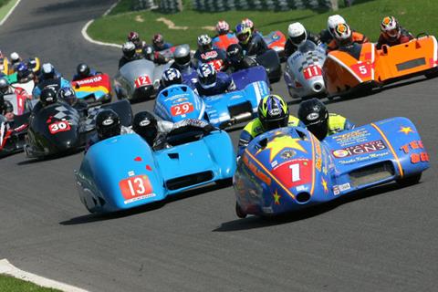 John Holden and Andy Winkle are on the double at Cadwell Park