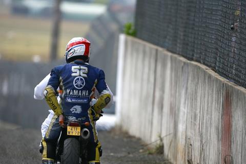 French MotoGP: James Toseland suffers first race crash