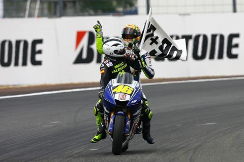 French MotoGP: Valentino Rossi eases to 90th win