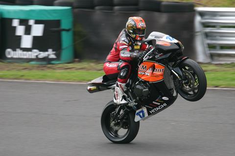 Steve Brogan Wheelie at Oulton