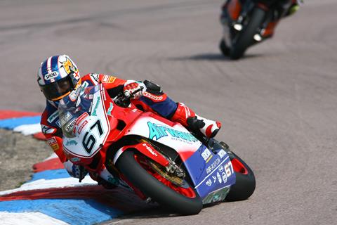 Donington Park British Superbikes: Shane Byrne wins race one