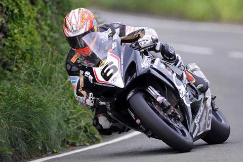 Isle of Man TT: Cameron Donald takes first victory in Superbike race