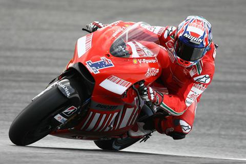 Casey Stoner confirms possible 2009 Ducati test