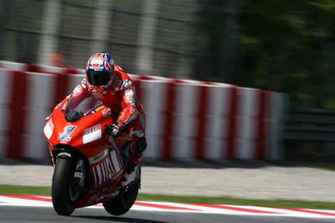 Casey Stoner happy to bounce back after tough start