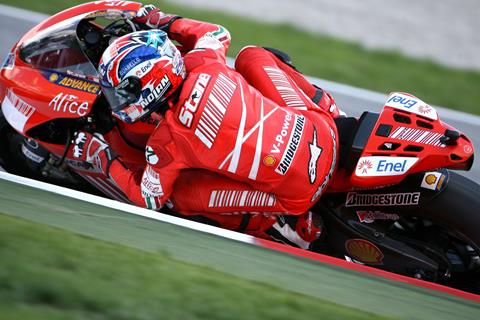 Catalunya MotoGP: Casey Stoner takes first pole of season