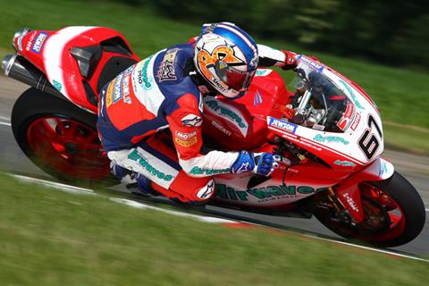 Snetterton British Superbikes: Shane Byrne scores fourth pole in rain-hit qualifying session