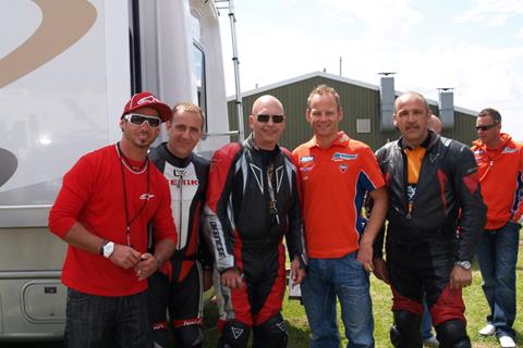 Hopper and Shakey at Snetterton BSB