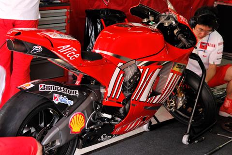 Ducati to race carbon fibre chassis in 2009