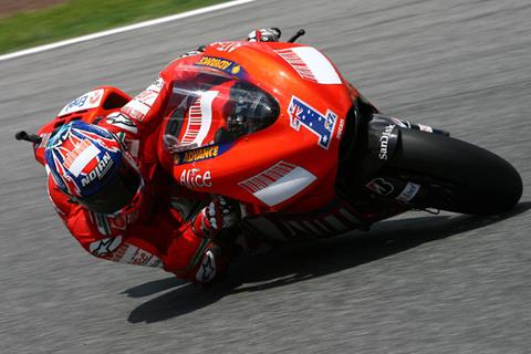 Casey Stoner confident with new electronics 